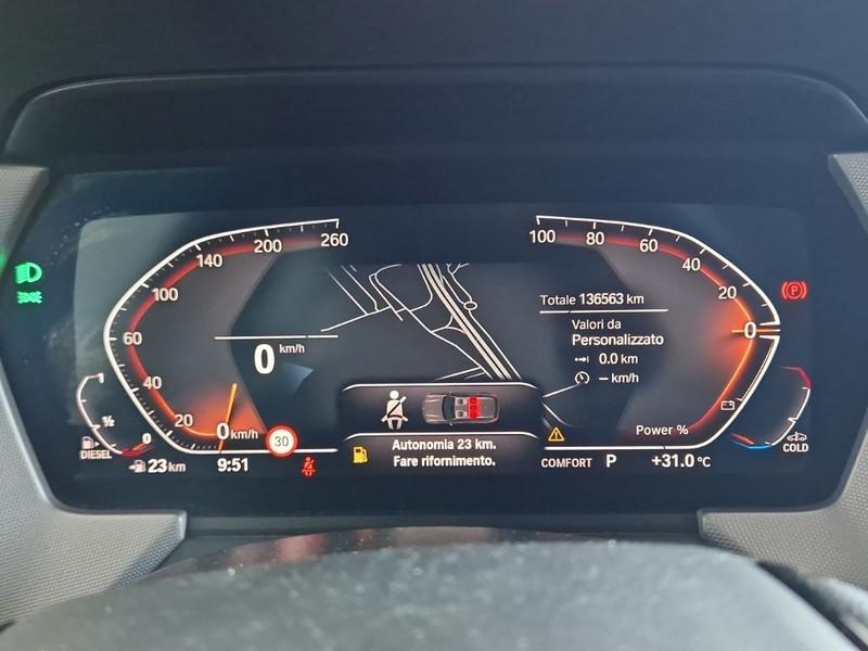 BMW 116 BUSINESS ADVANTAGE AUTO 5 PORTE BERLINA