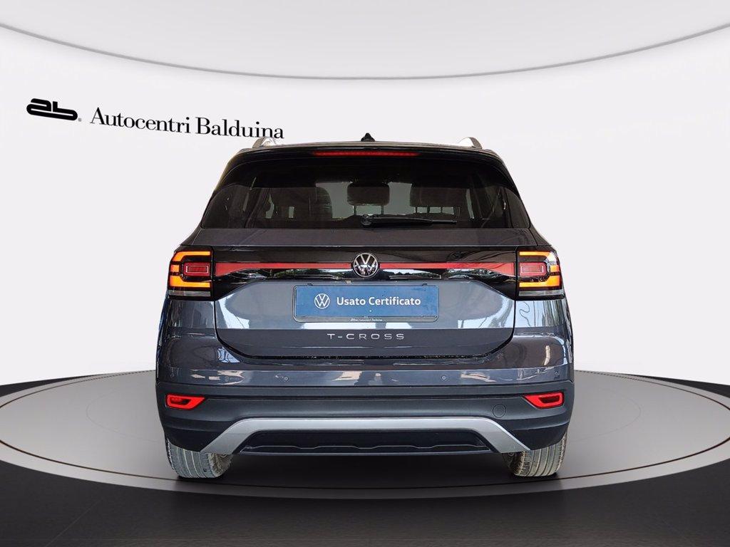 VOLKSWAGEN T-cross 1.0 tsi advanced 110cv del 2022