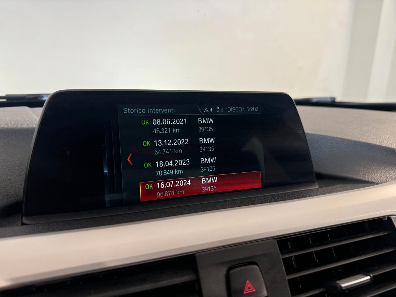318d EURO6 ADVANTAGE BERLINA TAGLIANDI BMW