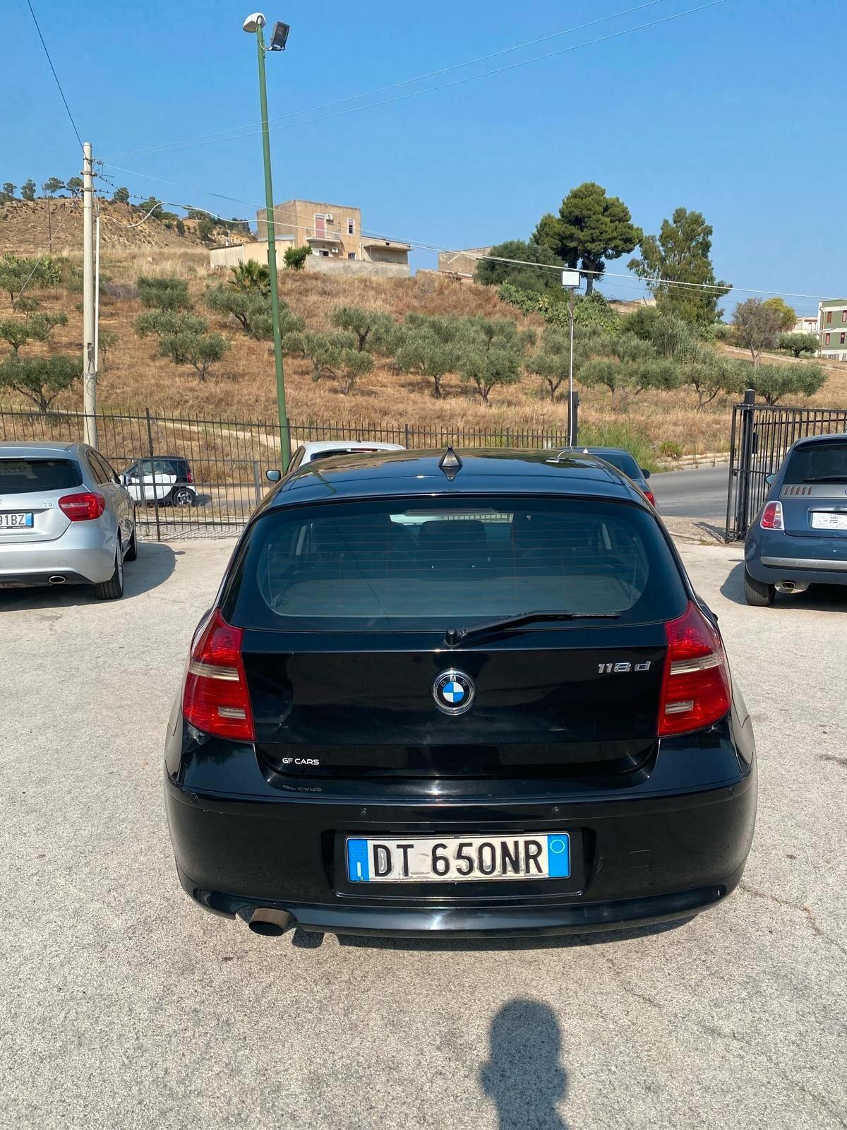 Bmw 118 118d cat 5 porte Futura DPF
