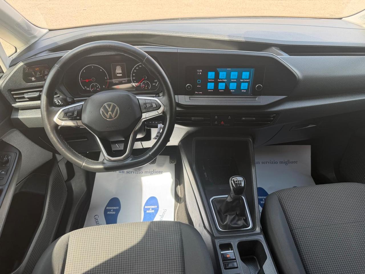 Volkswagen Caddy Pianale Ribassato 2.0 TDI 102 CV Space Maxi 7 POSTI DUE PORTIERE SCORREVOLI