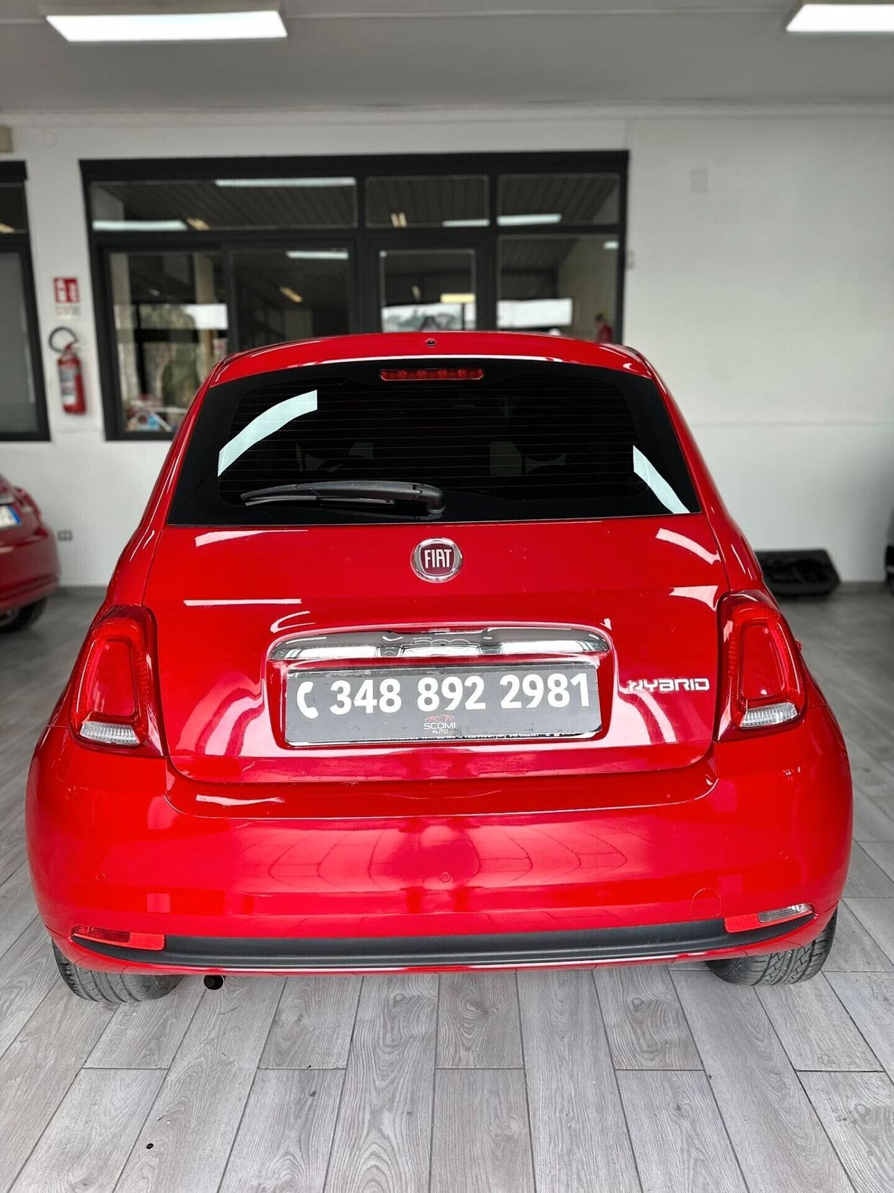 Fiat 500 1.0 Hybrid Red 70cv 2021