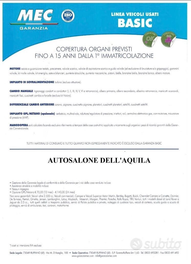 Fiat Idea 1.4 BlackEnergy GPL GARANZIA 12 MESI