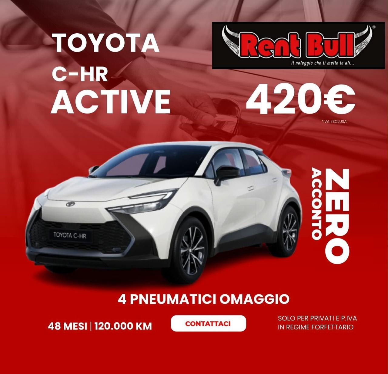 Toyota C-HR NOLEGGIO A LUNGO TERMINE