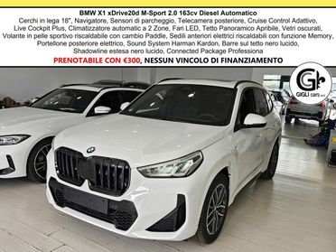 BMW X1 20d xDrive MSport Tetto Navi C.18" Cam M-Sport Nav