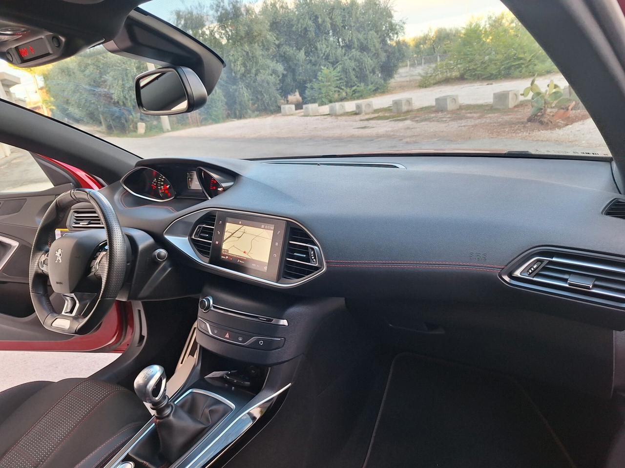 Peugeot 308 1.5 hdi "BERLINA" GT LINE NAVI 2018