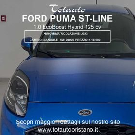 FORD Puma 1.0 EcoBoost Hybrid 125 CV S&S ST-Line