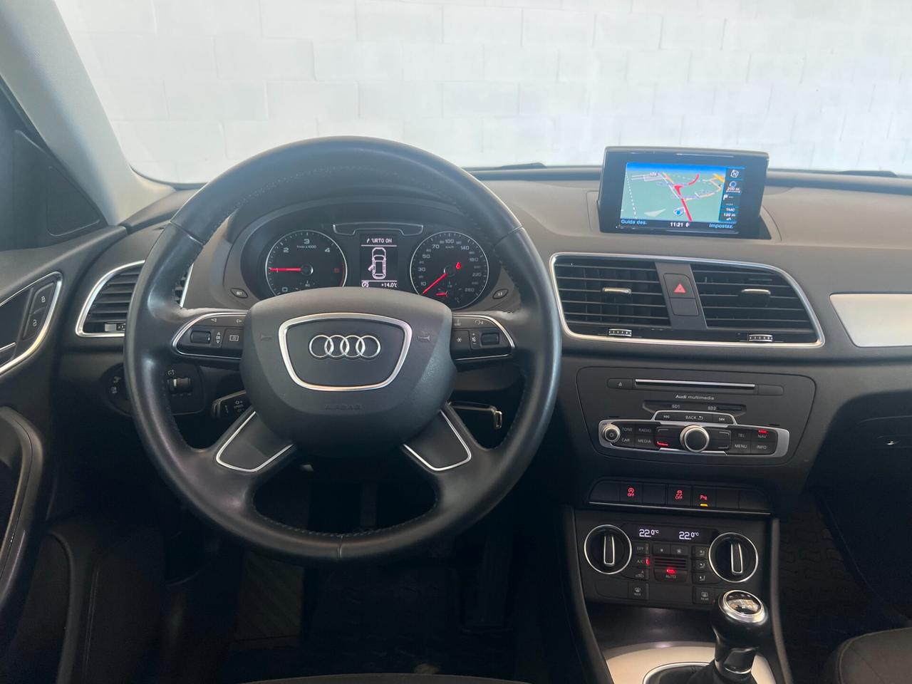 Audi Q3 2.0 TDI 120 CV Business ok neopatentati unico proprietario km 117.590