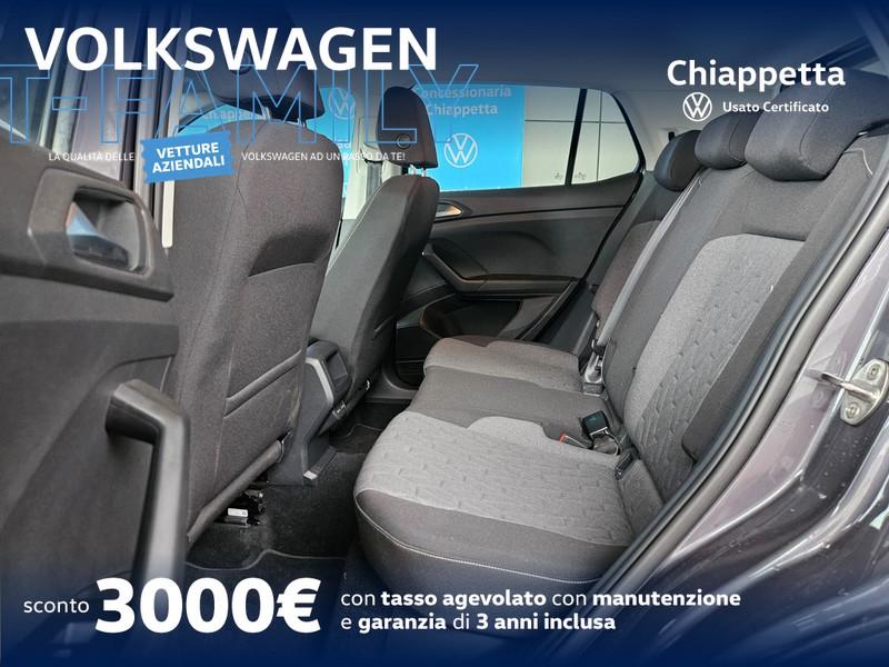 Volkswagen T-Cross 1.0 tsi life 95cv