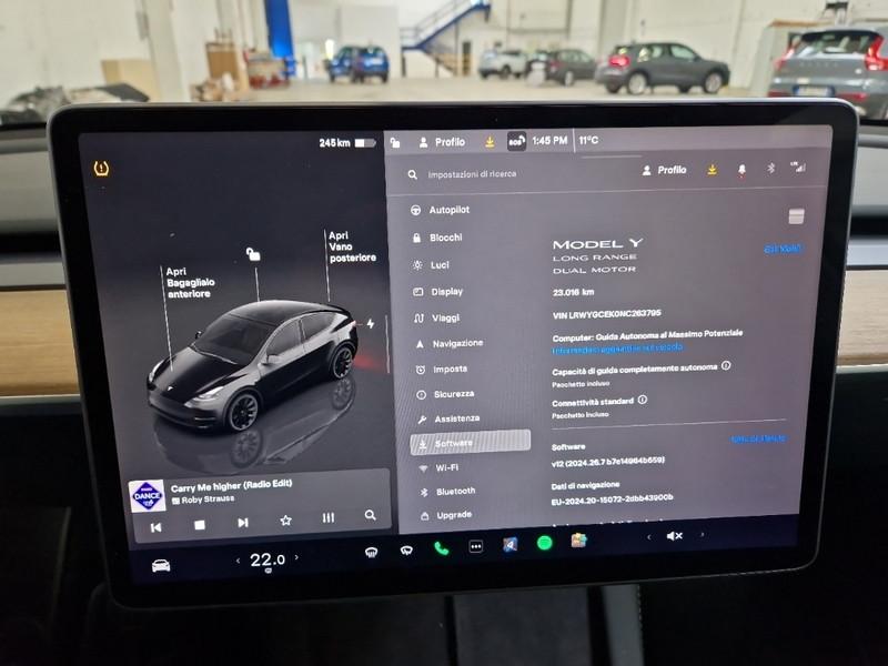 TESLA MODEL Y 75 KWH DUAL MOTOR LONG RANGE 4WD AUT. SUV