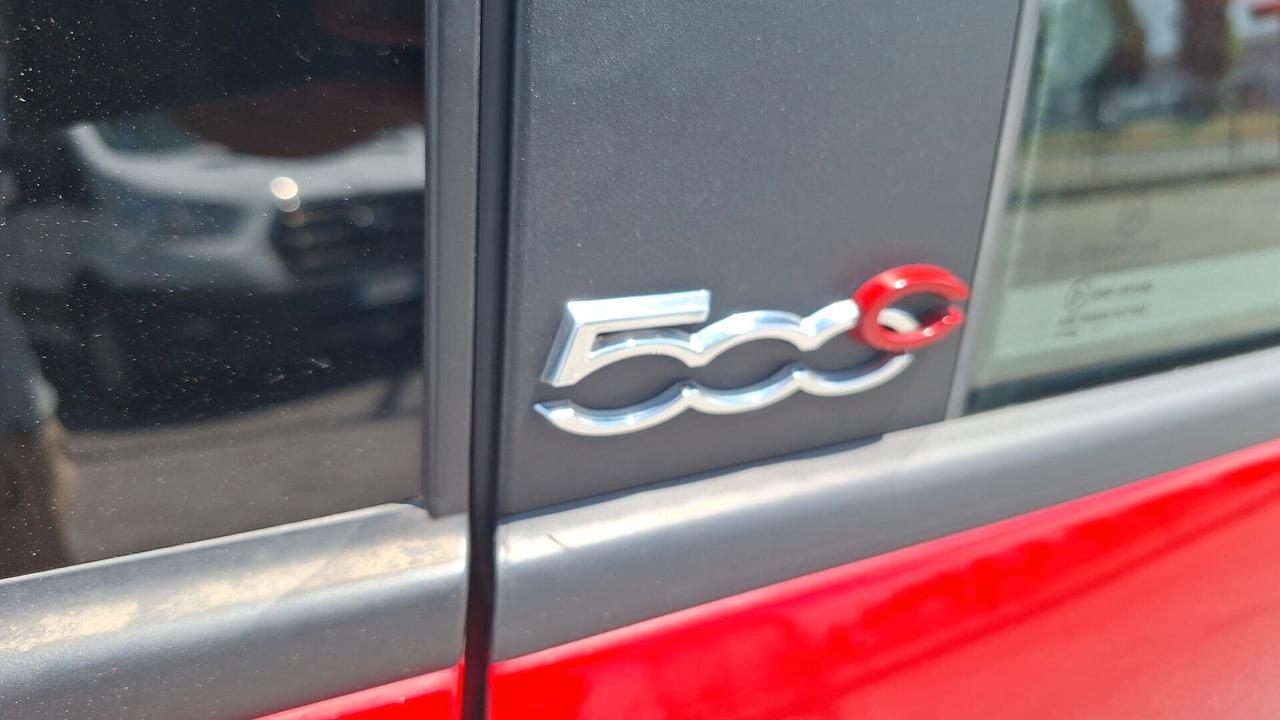 Fiat 500 C 1.0 Hybrid Red SOLI 32.000 KM!!!