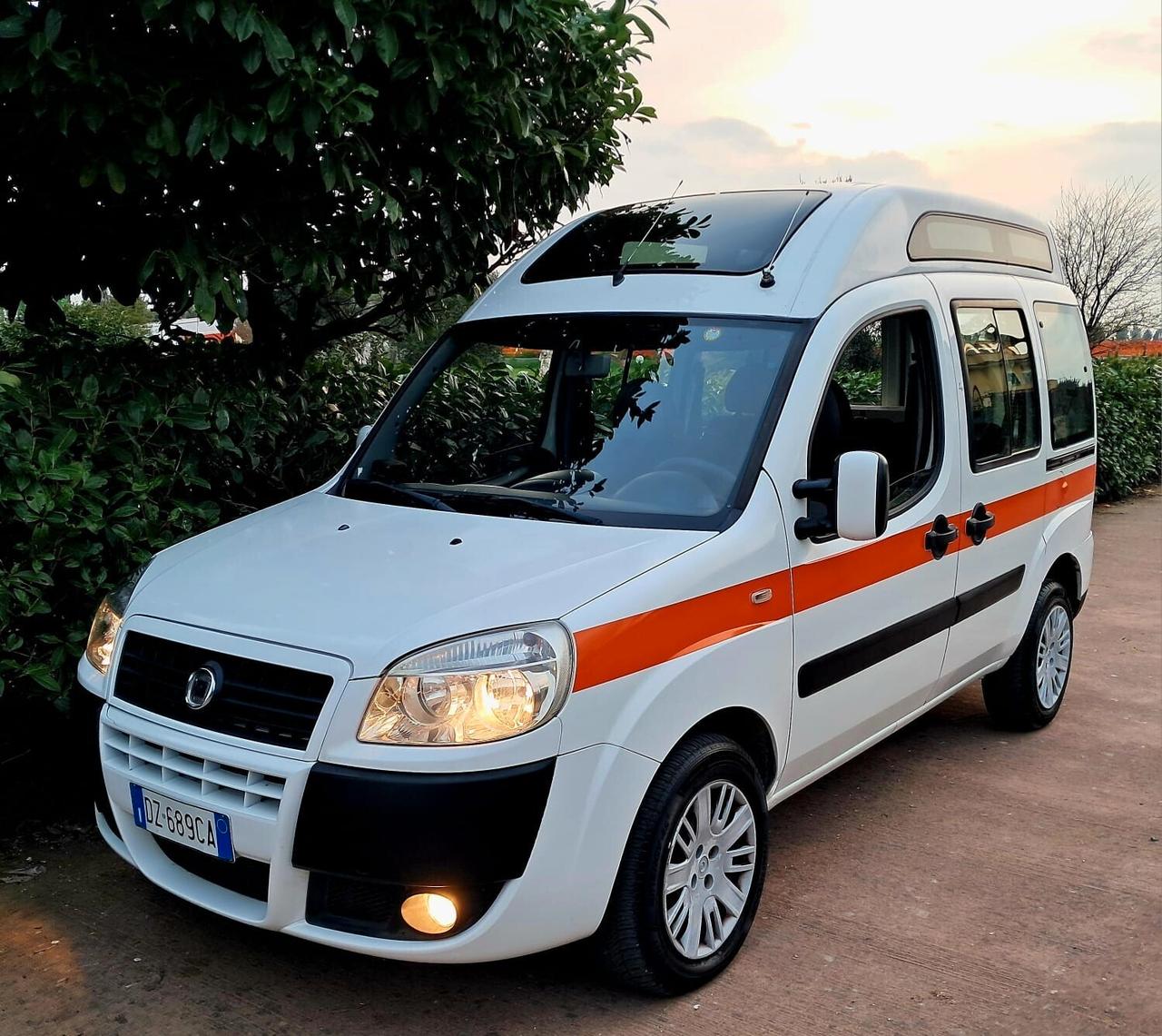 Fiat Doblo Doblò 1.9 120cv TETTO ALTO TRASPORTO DISABILI