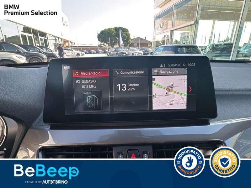 BMW X1 SDRIVE18D XLINE AUTO