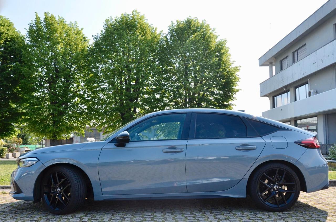 HONDA CIVIC 2.0 HEV SPORT 184cv ECVT, UNICOPROPRIETARIO, UFF ITALIANA, SERVICE HONDA, EURO 6D, FARI LED, RETROCAMERA, PERMUTE