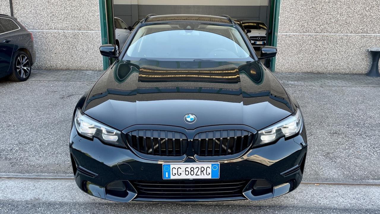 BMW 320D 48V XDRIVE 2.0 TOURING BUSINESS ADVANTAGE 190CV - PELLE, PACCHETTO LUCI, FULL LED