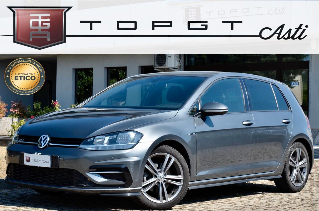 VOLKSWAGEN GOLF 5p 1.5 TSI R-LINE SPORT EDITION 150cv DSG, UFF ITALIANA, EURO 6D, APPLE ANDROID, PERMUTE