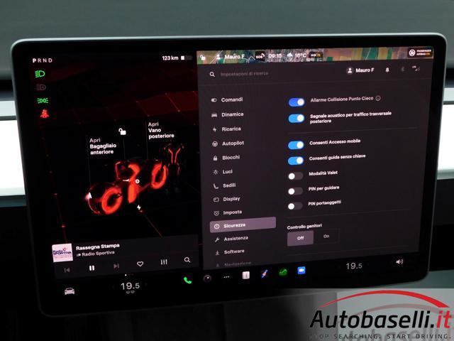 TESLA Model Y SINGLE MOTOR RWD 300CV AUTOMATICA 'GARANZIA TOTALE