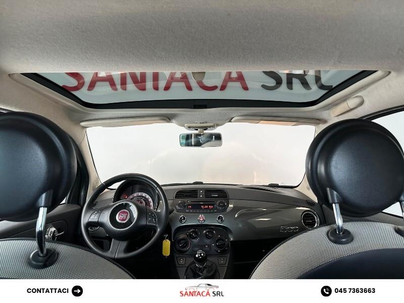 Fiat 500 1.2 GQ Tettuccio Panoramico & Sensori