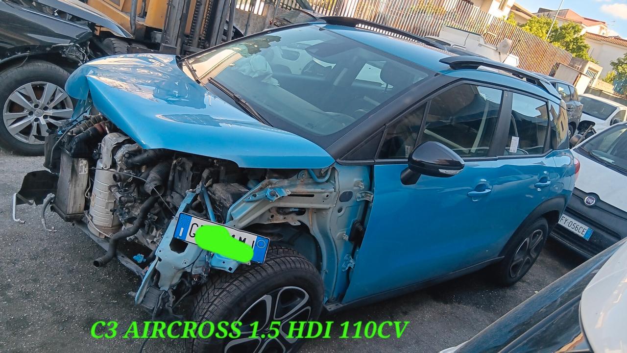Citroen C3 Aircross incidentata sinistrata mondialcars 021