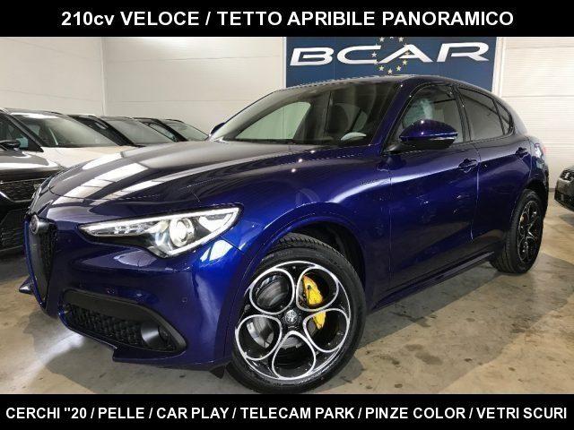 ALFA ROMEO Stelvio Td 210CV Q4 Veloce TETTO APRIBILE/20"/Pinze Gialle