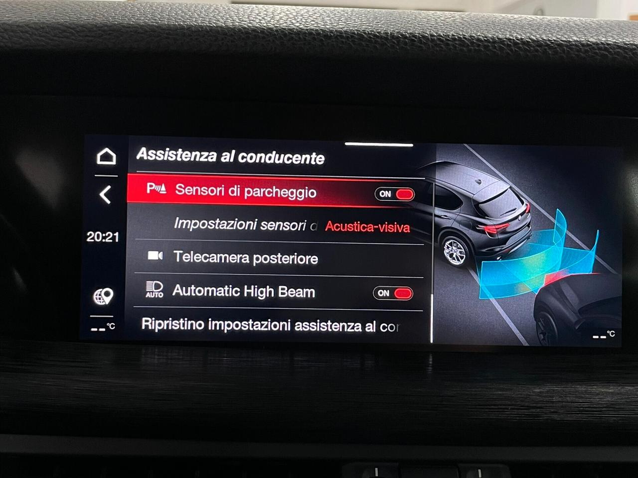 Alfa Romeo Stelvio 2.2 TD 190 CV EXECUTIVE PELLE TOTALE CERCHI 19" SOLO 20000 KM