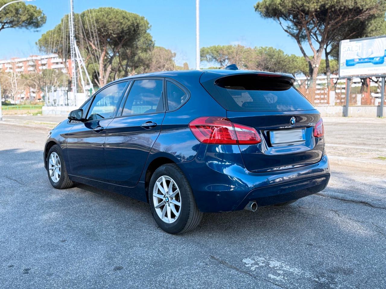 BMW 218d AT 2.0 diesel 150cv E6b - 2016 - GARANZIA RATE PERMUTE