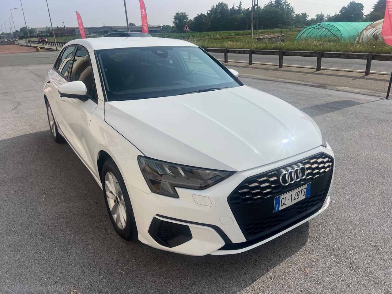 AUDI A3 SPB 30 TFSI Business SOLO KM.38000 RETROCAMERA UFFICIALE