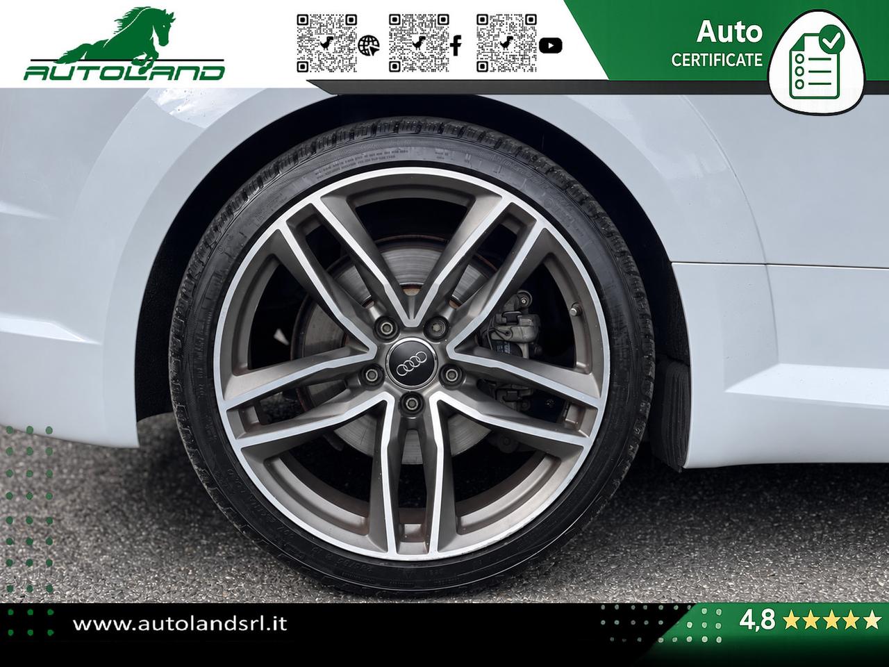 Audi TT Coupe 2.0 tfsi S line QUATTRO REVO Stage 3 - B&O - Matrix - MMI Plus - Retrocamera