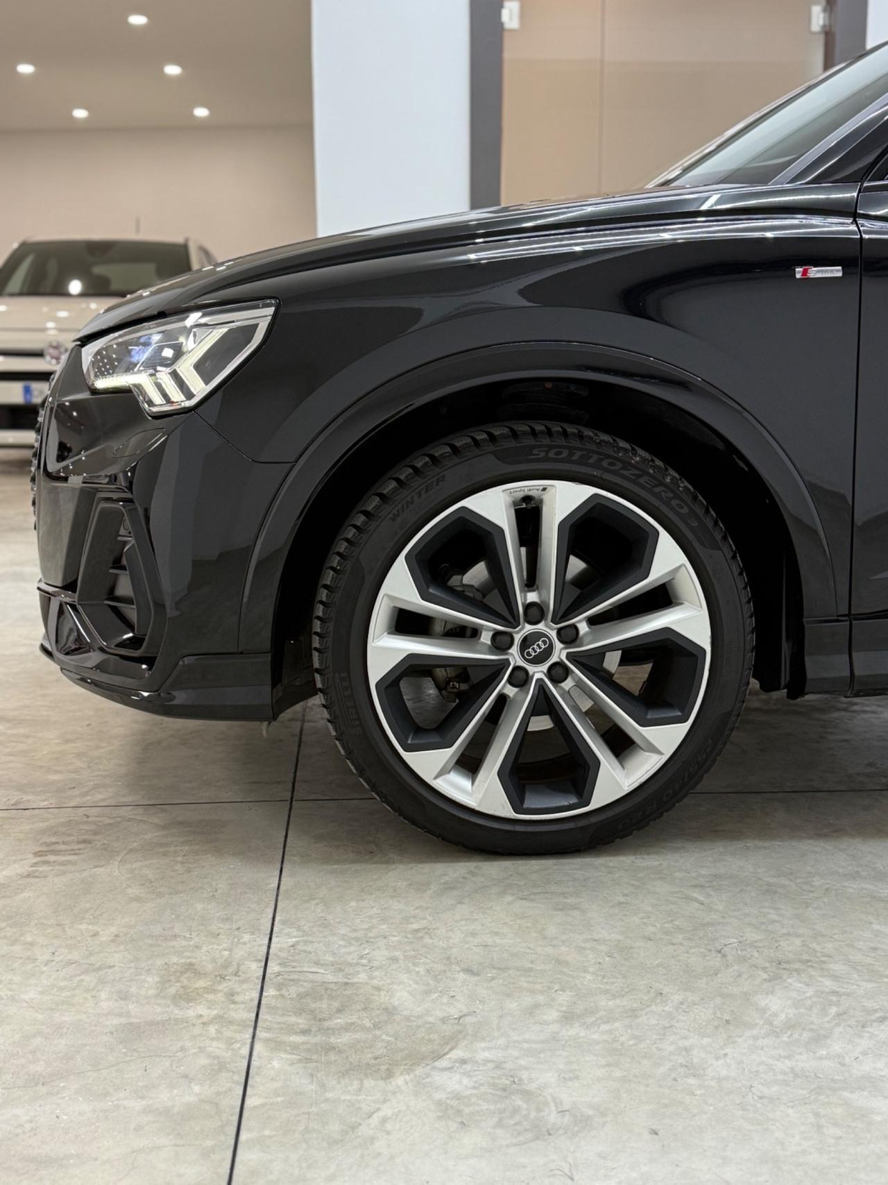 Audi Q3 Sportback 35 TDI S line edition Black Identity Ita Iva Esposta
