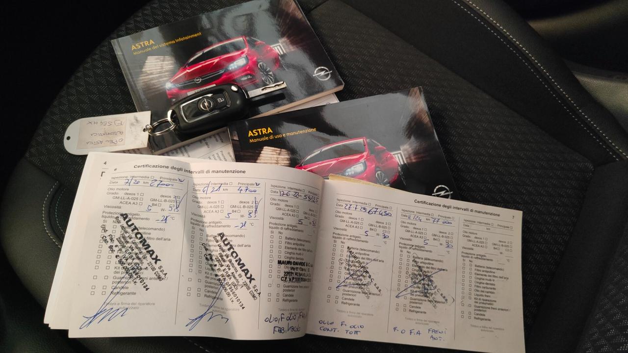Opel Astra 1.4 Turbo 150CV benzina cambio automatico 5 porte Innovation