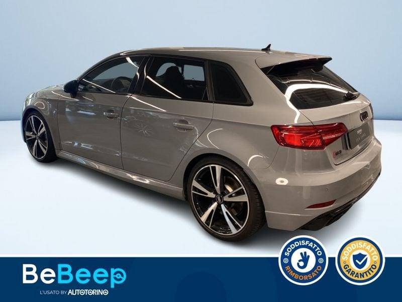 Audi A3 RS3 SPORTBACK 2.5 TFSI QUATTRO S-TRONIC