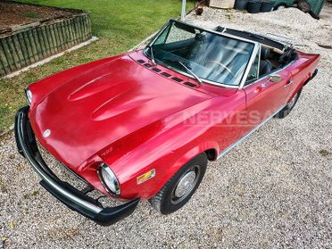 Fiat 124 Spider 1800 – Rossa Interni Neri CRS Anno 1975