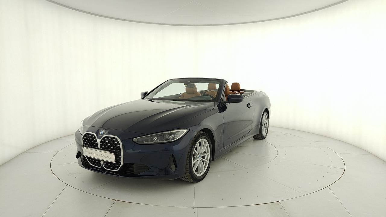 BMW Serie 4 G23 2020 Cabrio - Serie 4 G23 2020 Cabrio - 420d Cabrio mhev 48V Sport auto