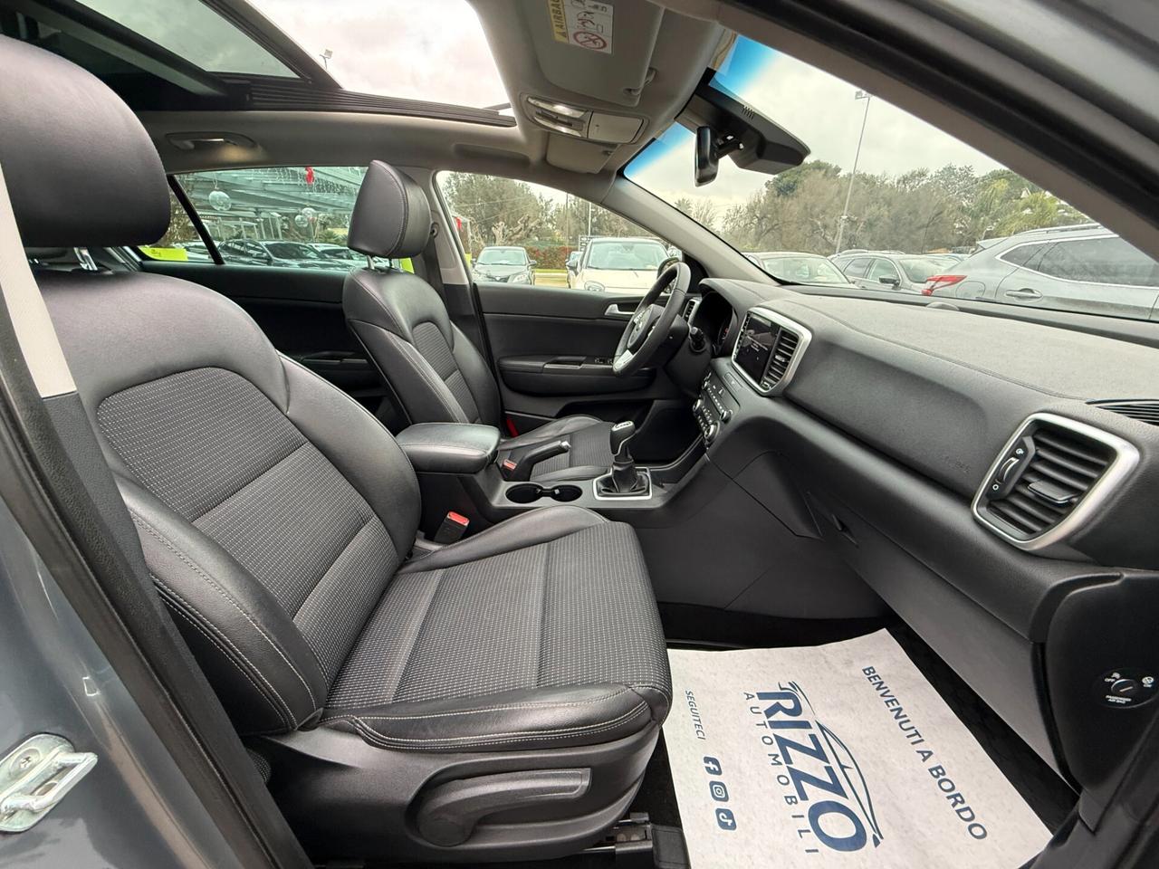 KIA SPORTAGE 1.6 CRDI 115 CV 2WD TETTO CAMERA NAVI LED