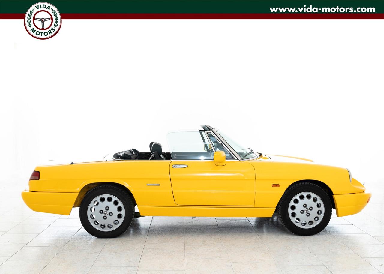 Alfa Romeo Spider 2.0 * 28.000 KM * GIALLO GINESTRA * ASI