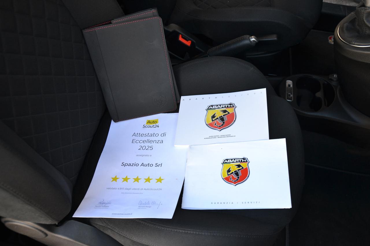 Abarth 595 F PISTA 165CV **KM ORIGINALI**TAGLIANDI ABARTH**