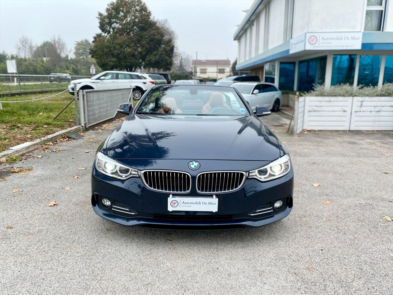 BMW 420 d Cabrio Luxury 190cv auto TAGLIANDI BMW