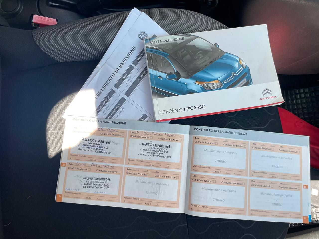 Citroen C3 Picasso 1.6 HDi 90 Exclusive pari al nuovo