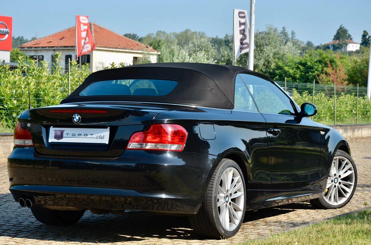 BMW 125i CABRIO FUTURA 218cv AUTO, UFF ITALIANA, BREMBO, 18", NAVI, PERMUTE