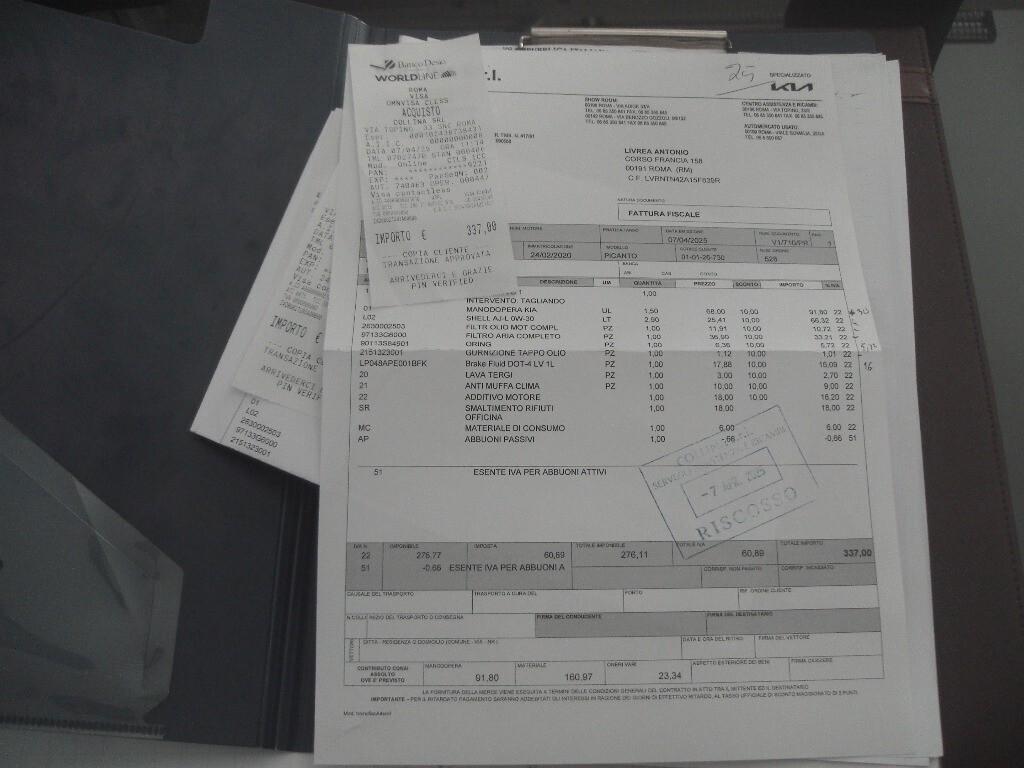 Kia Picanto 1.0 12V 5 porte FULL OPTIONAL