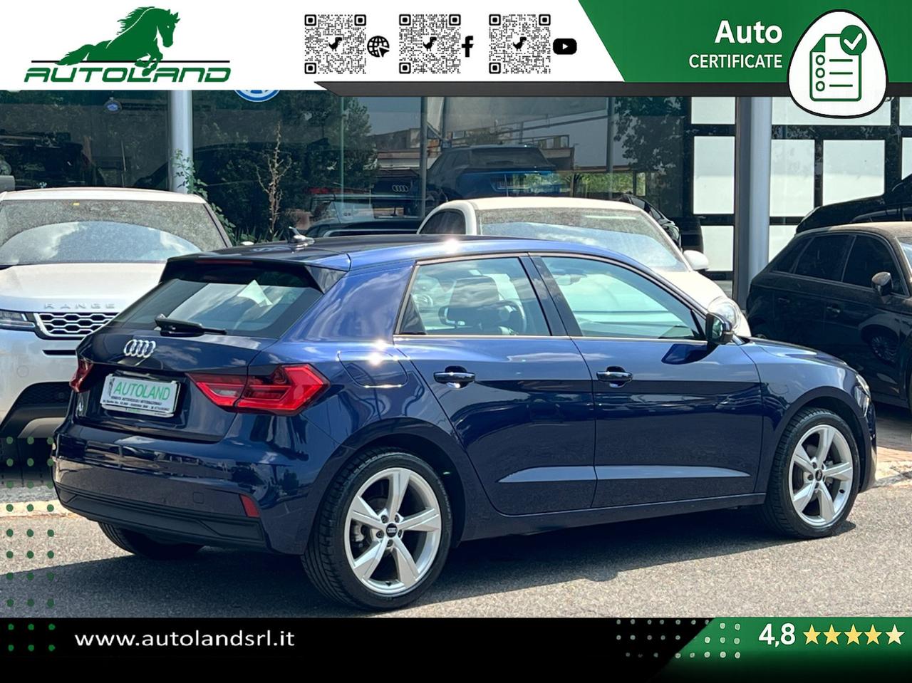 Audi A1 Sportback 30 1.0 tfsi Admired 110cv