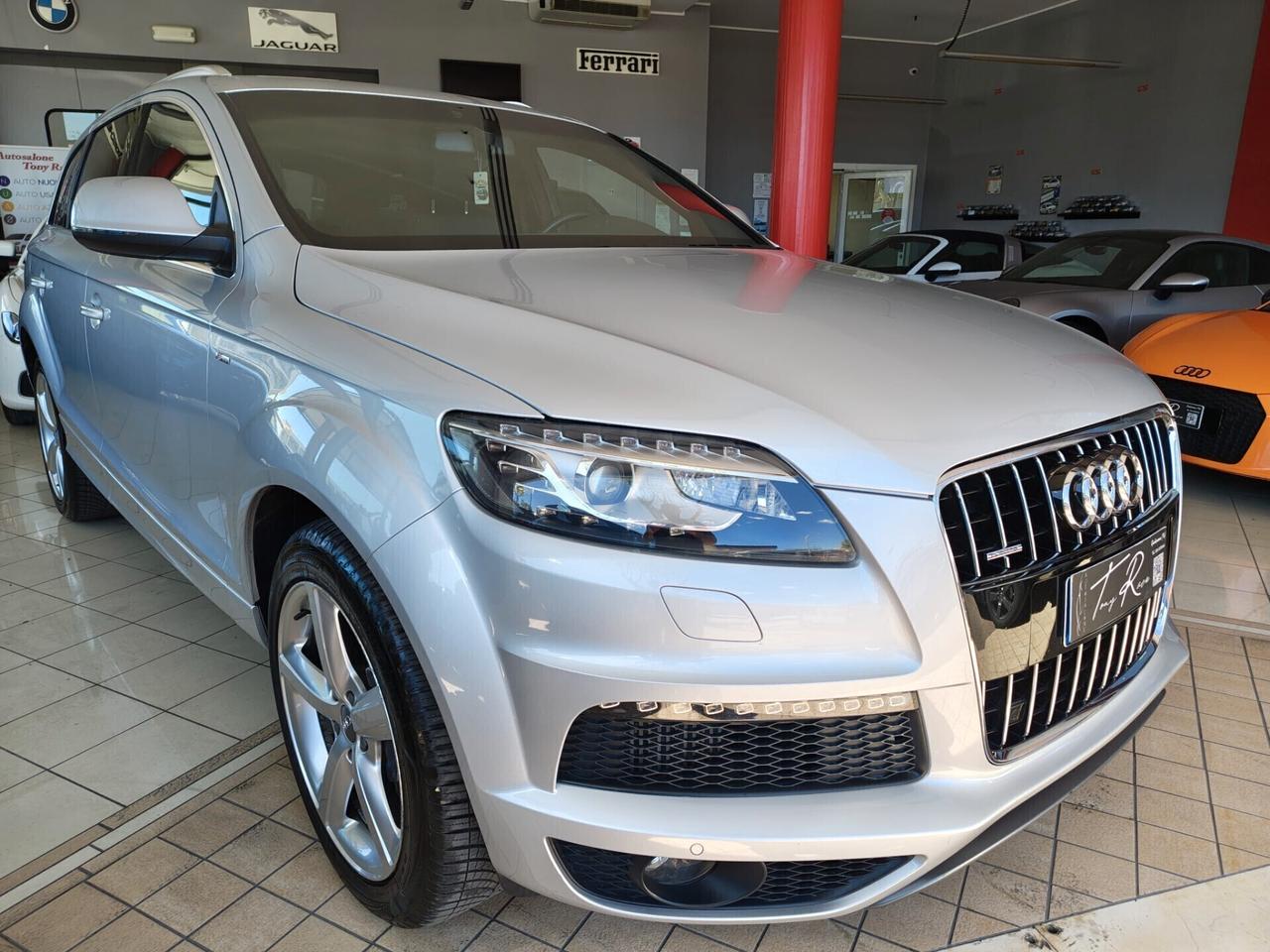 Audi Q7 3.0 TDI 240 CV quattro S-LINE GANCIO TRAINO UNIPRO