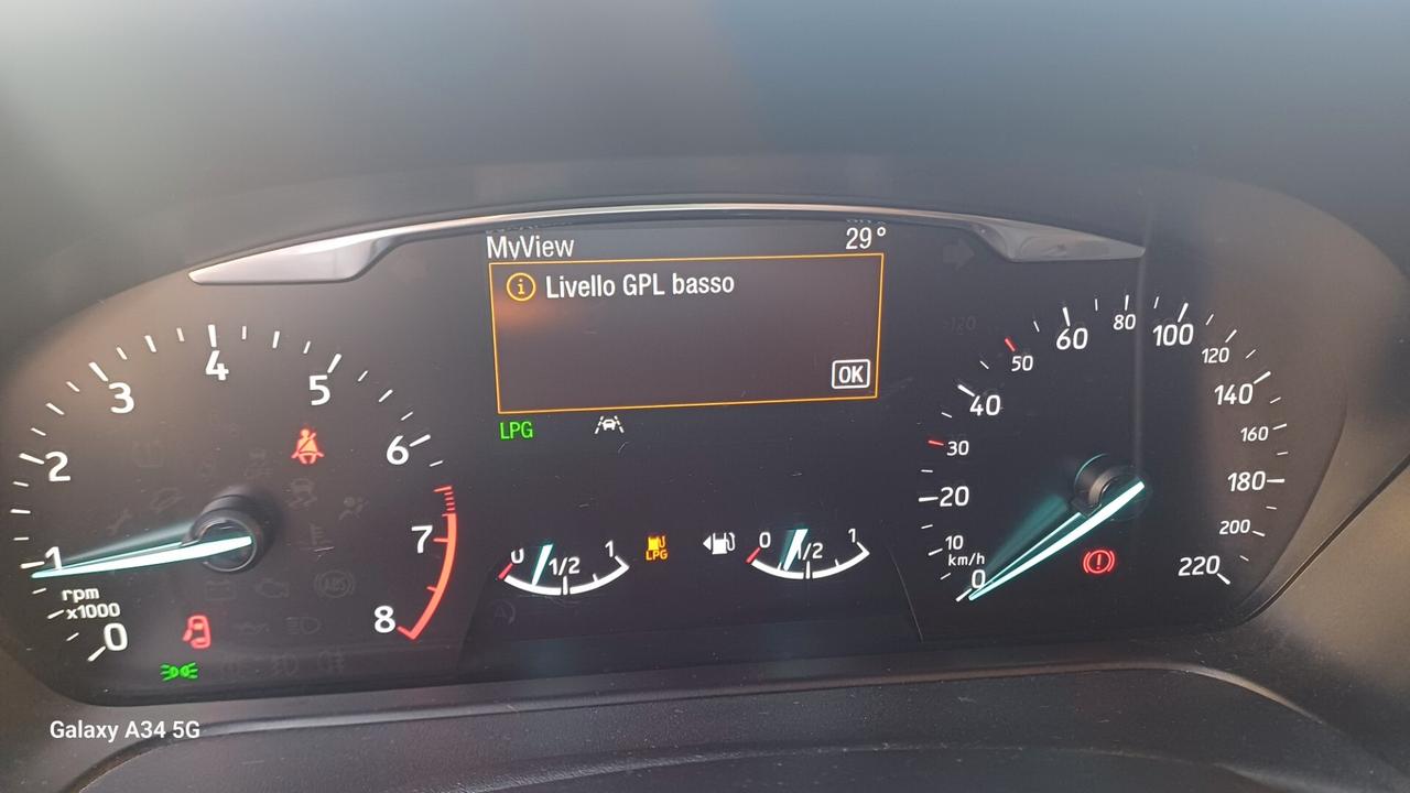 Ford Fiesta 1.1 75 CV GPL 5 porte Titanium