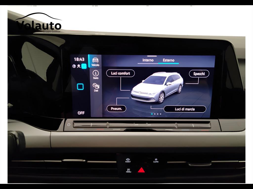 VOLKSWAGEN Golf VIII 2020 Variant - Golf Variant 1.0 etsi evo Life 110cv dsg