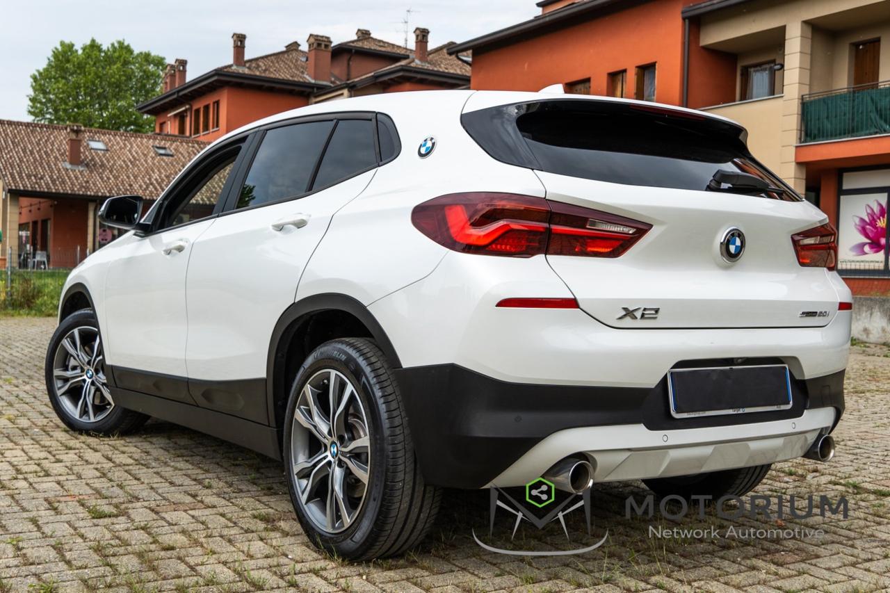 BMW X2 sDrive20i 178CV AUTOMATICA 2022 - TAGLIANDI CERTIFICATI – GARANZIA BMW 2027