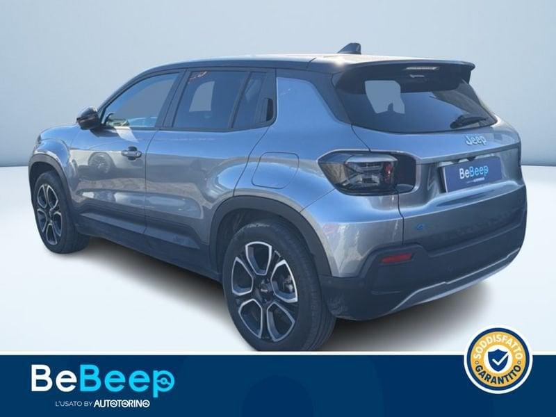 Jeep Avenger FULL-ELECTRIC SUMMIT FWD 156CV AUTO