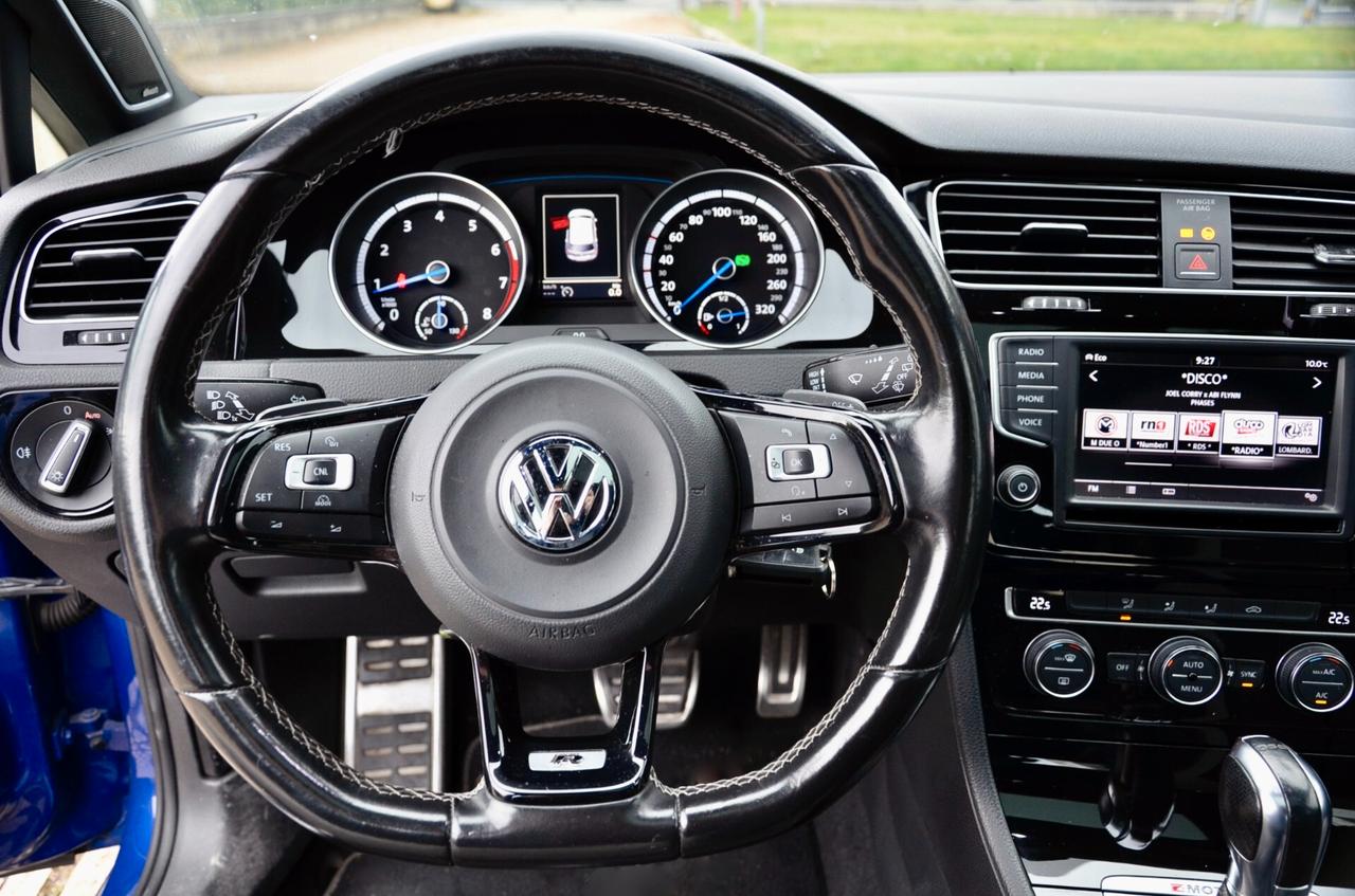VOLKSWAGEN GOLF R 5p 2.0 TSI 4MOTION 300cv DSG, TETTO, HI-FI DYNAUDIO, UFF ITALIANA, EURO 6B, PERMUTE