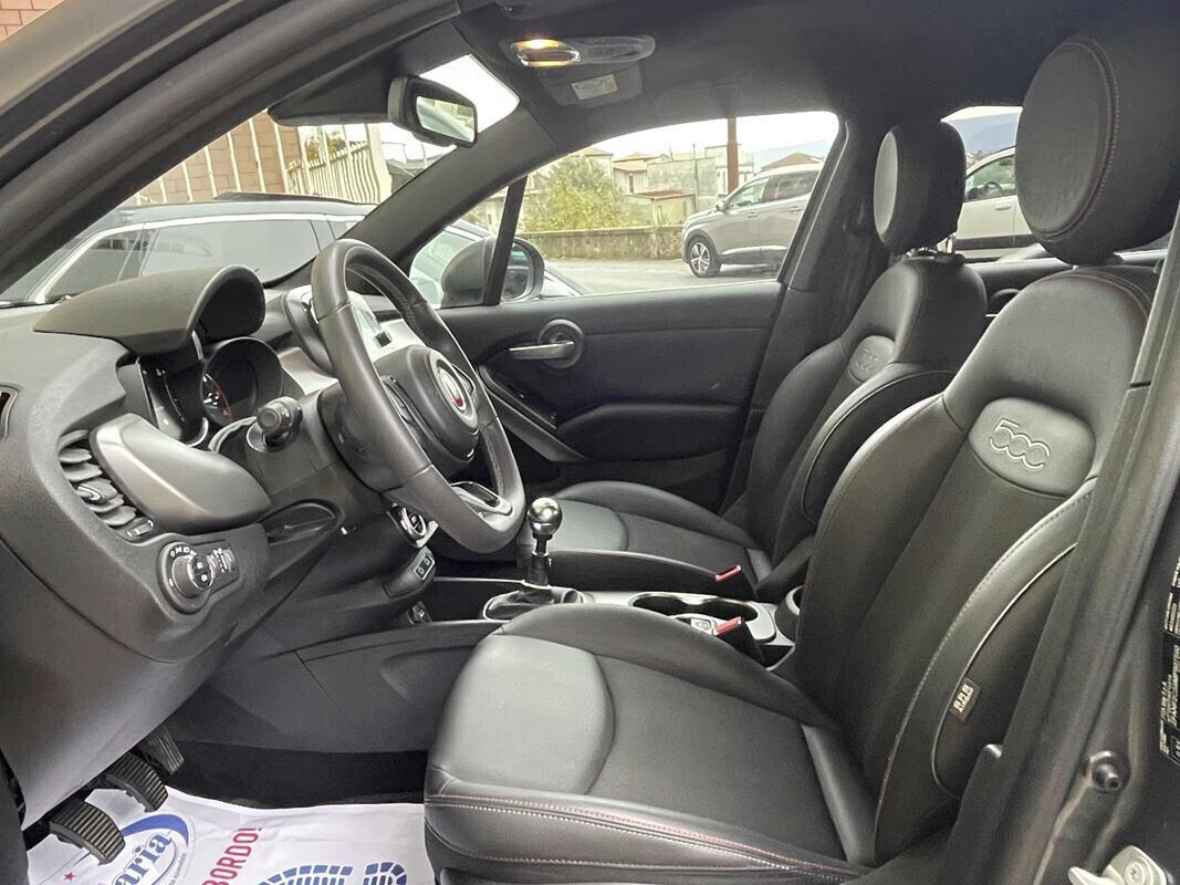 Fiat 500X 1.6 MultiJet 130 CV Sport Fari Full LED, Retrocamera, Navigatore, Cerchi 18, Grigio opaco