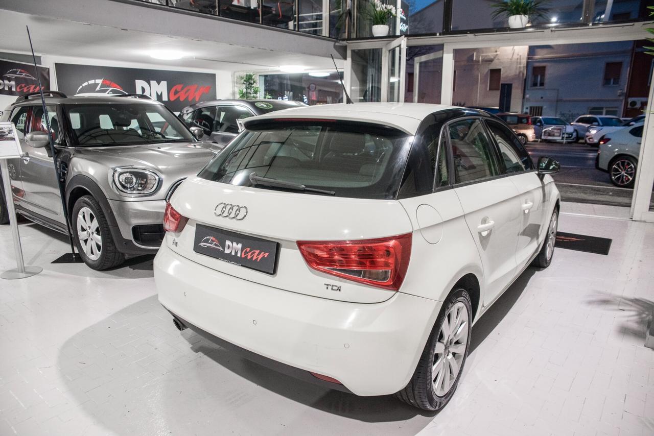 AUDI A1 SPORTBACK 1.6 TDI 90CV AMBITION S/TRONIC OK NEOPATENTATI