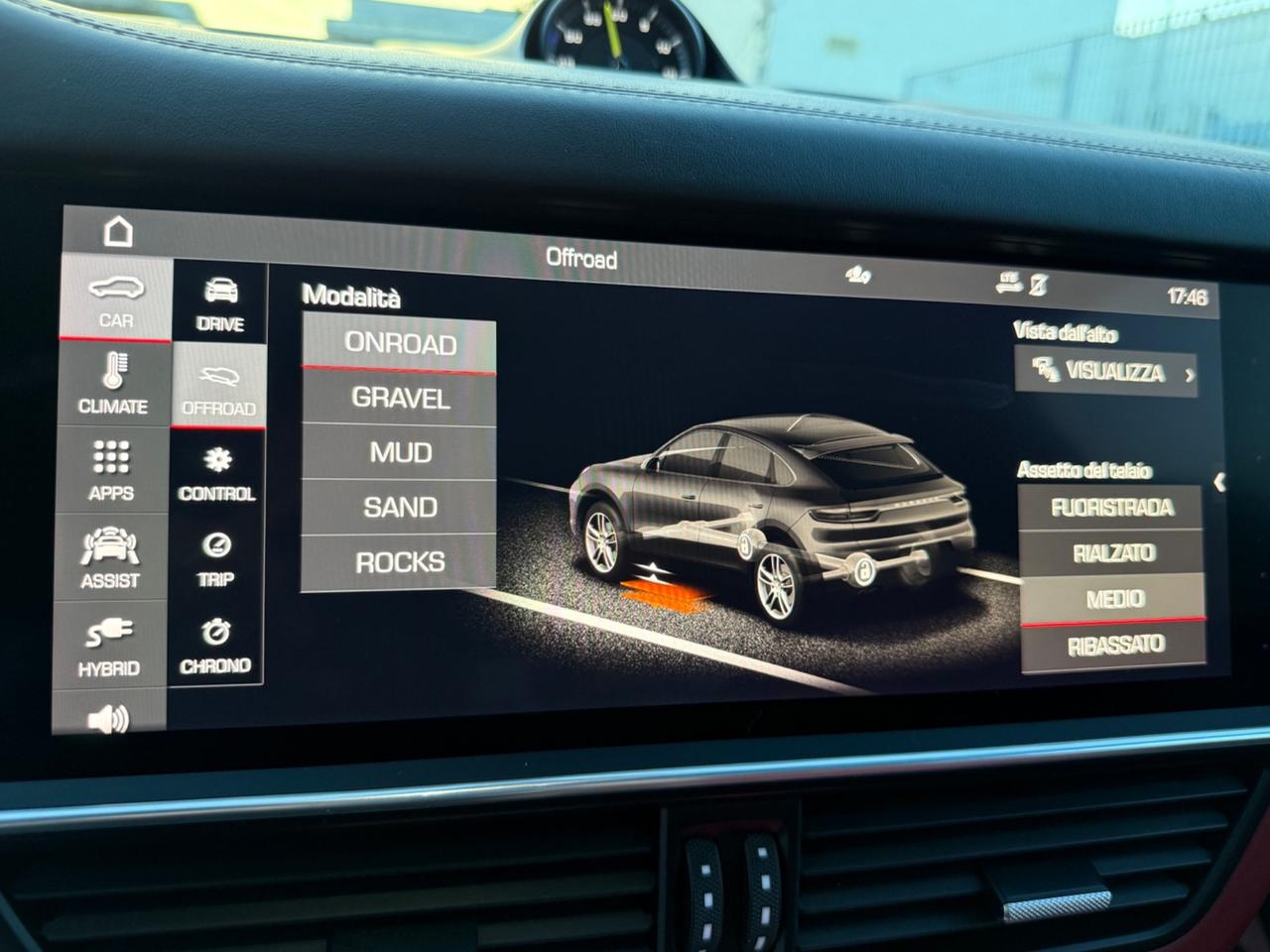Porsche Cayenne Coupé 3.0 V6 E-Hybrid TETTO,INTERNI in PELLE CARTIER,TELECAMERA ,AAPLE CARPLAY,VIRTUAL COCKPIT